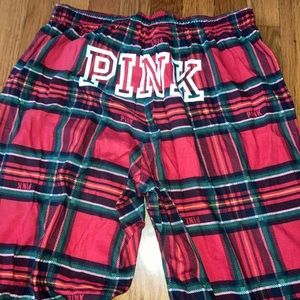 Must Go‼️ Victoria Secret Pink Plaid Pajama Pants. Read Description Below 👇